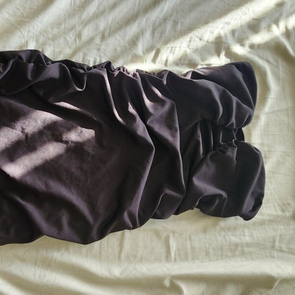 Mini black dress